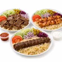 Kebab with Rice