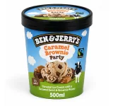 BEN & JERRY'S CARAMEL BROWNIE PARTY 500ML