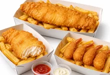 Boxed Fish and Chips