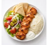 CHICKEN SHISH WITH RICE