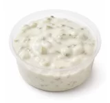POT OF HOMEMADE TARTAR SAUCE