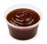 POT OF BBQ SAUCE