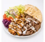 CHICKEN SHISH AND LAMB DONER KEBAB