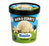 BEN & JERRY'S VANILLA 500ML