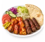CHICKEN SHISH AND KOFTE KEBAB