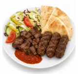 LAMB SHISH AND KOFTE KEBAB